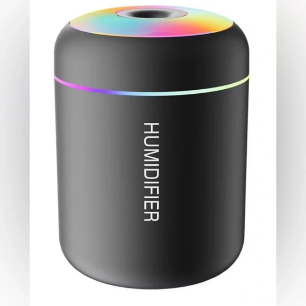 Humidifier Essential Oil Diffuser Aroma Anion Mist Maker with LED Lamp - Picture 1 of 6